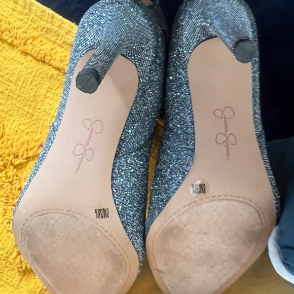 Jessica Simpson Gray Heeled Boots - Picture 3 of 3